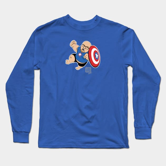 Captain Chops! Long Sleeve T-Shirt by BEarMUSEMENT